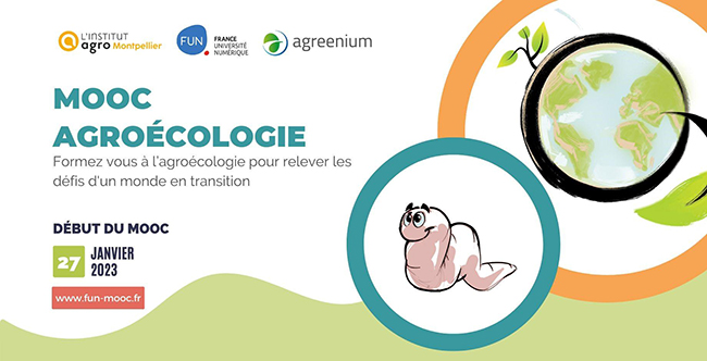 Début du MOOC Agroécologie : 27/01/2023